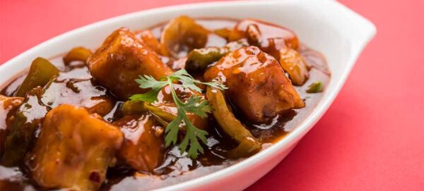 Chilly Paneer (Gravy)